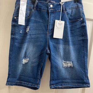 Sandpiper distressed shorts